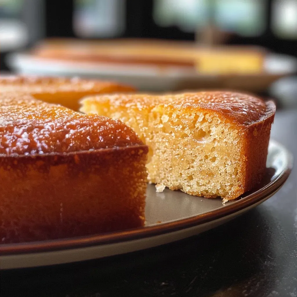 Juicy, tempting cake au sirop with vibrant colors and rich texture.