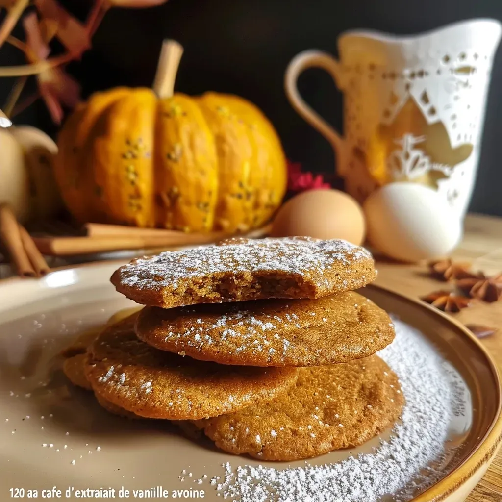 A detailed view of autumn-themed cookies, rich in color and texture, ready to be enjoyed.