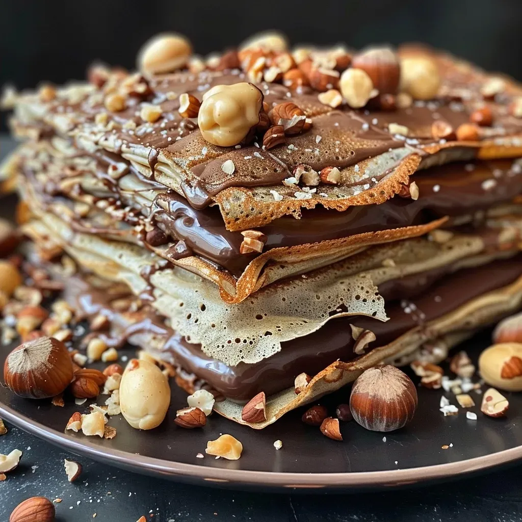 Side view of delicious Ferrero Rocher, showcasing layers and textures.