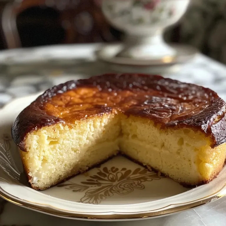 Close-up side view of a slice of yogurt cake with a moist texture and lemon zest on top.