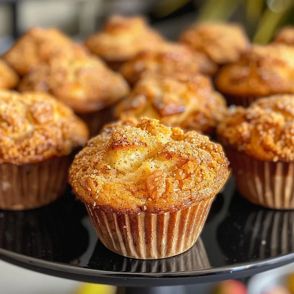 Juicy and golden muffins with chocolate chips, captured in a close-up shot.