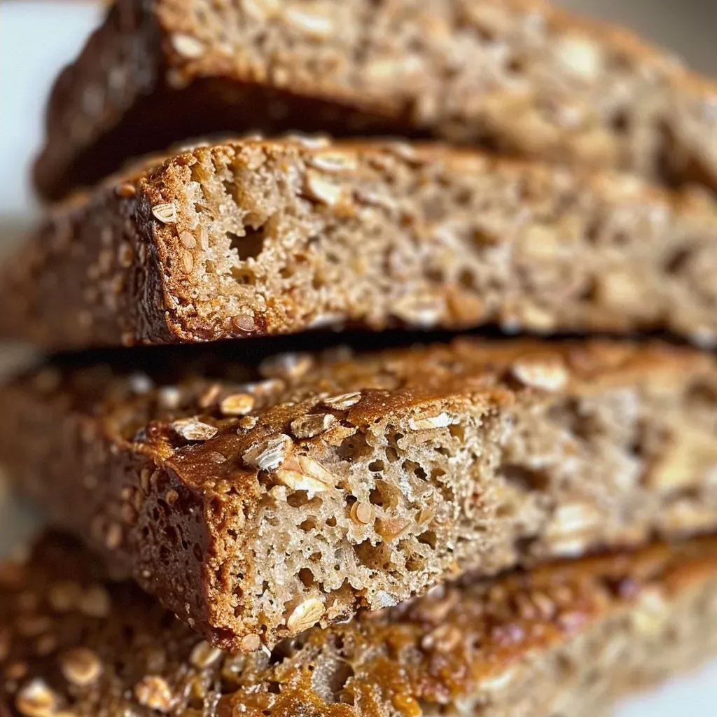 Detailed look at a moist piece of pain d'épices garnished with spices and orange zest.