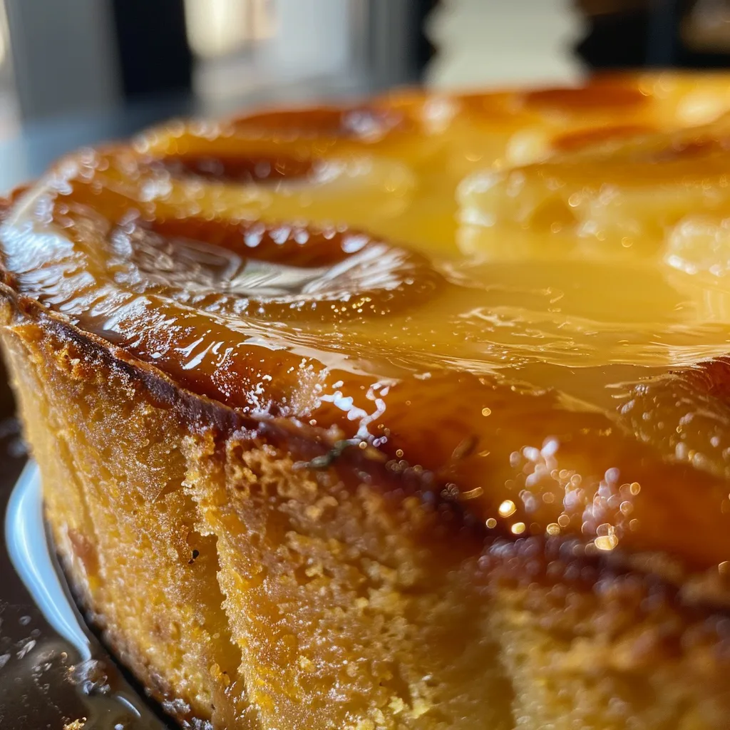 ['Close-up of a moist chestnut cake with a golden crust and a soft interior.', 'Side view of a rich gâteau moelleux with a creamy chestnut filling.', 'Juicy chocolate-brown chestnut cake adorned with a dusting of powdered sugar.', 'Texture of a fluffy crème de marrons cake displayed on a simple plate.']