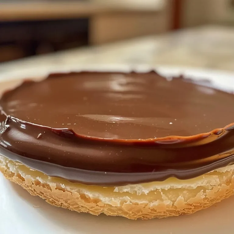 Close-up image of creamy pastry cream in a bowl with a smooth texture.