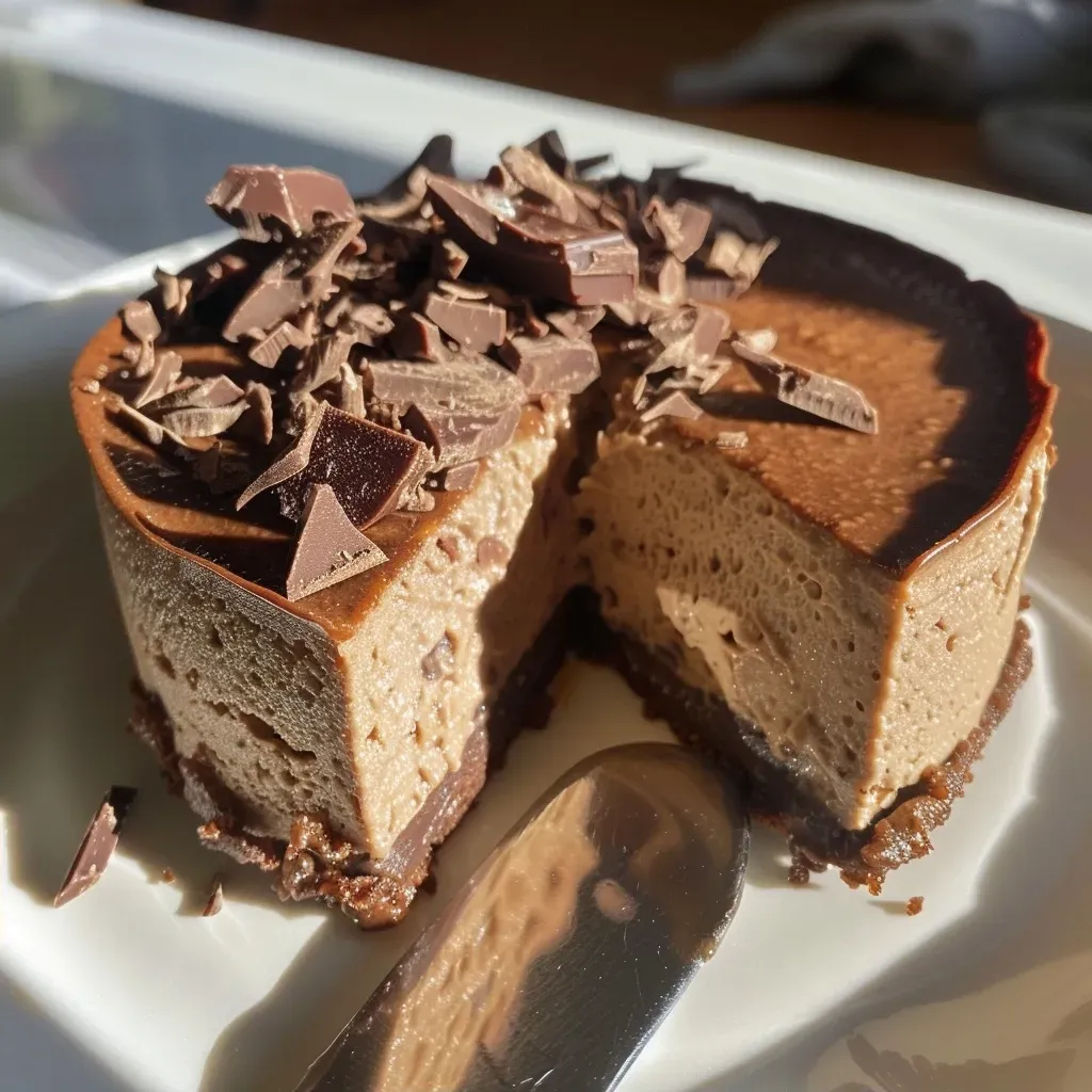 Side view of rich creme patissiere with a glossy finish in a glass dish.